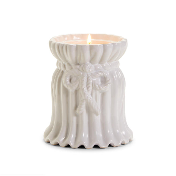 Grand Tassel Sweet Peony Scented Lidded Candle