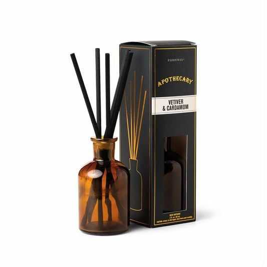 PaddyWax Apothecary | Vetiver & Cardamom | Reed diffuser