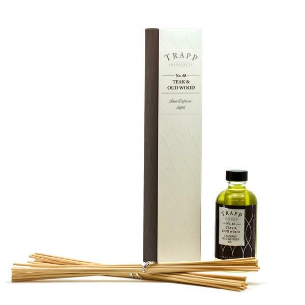 #68 Teak & Oud Wood Diffuser Refill 4oz