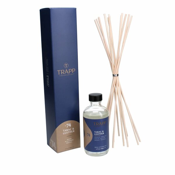 No. 74 Tabac & Leather 4 oz. Reed Diffuser Refill