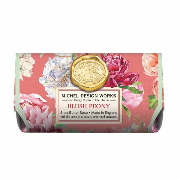 Blush Peony Large Bath Soap Bar