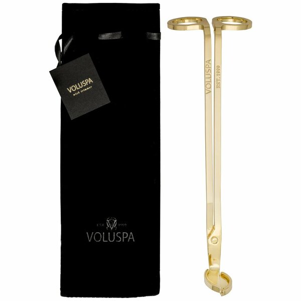 Gold Wick Trimmer in Velour Bag