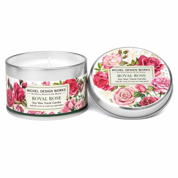 Royal Rose Travel Candle