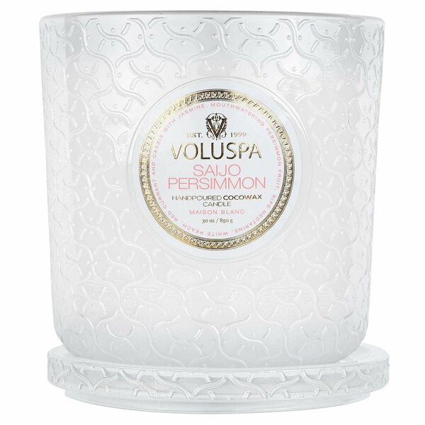 Saijo Persimmon Luxe Candle 30 Oz