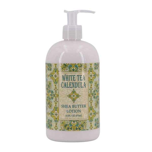 White Tea Calendula Lotion 16 Oz