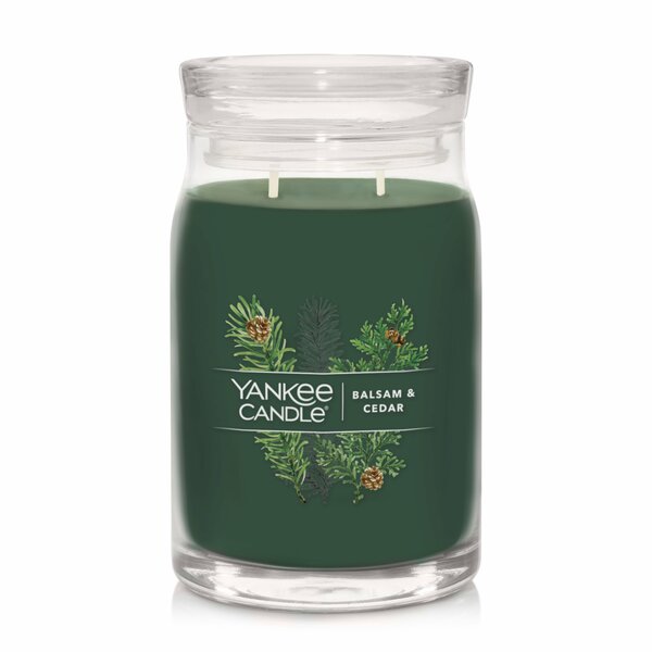 Balsam & Cedar Large Jar Candle