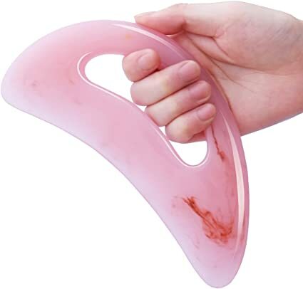Pink Gua Sha Scraping Massage Tool