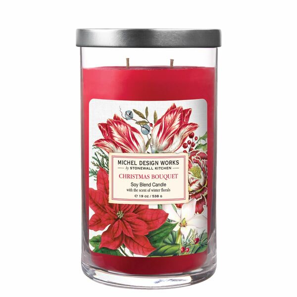 Christmas Bouquet Large Tumbler Candle