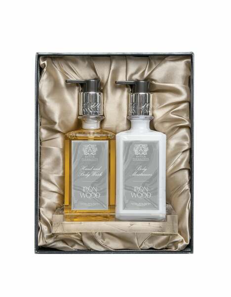 Acrylic Bath & Body Gift Set Ironwood