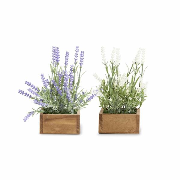 Maceta de lavanda (8.5 in, 2 estilos) - k&k interiors