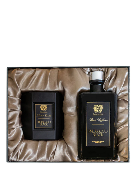 Prosecco Black Home Ambiance Set de regalo - Antica Farmacista