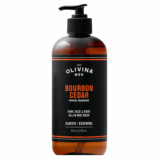 Bourbon Cedar Body Wash 16 oz