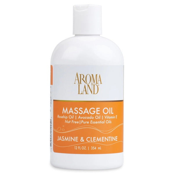 Massage & Body Oil Jasmine & Clementine 12oz