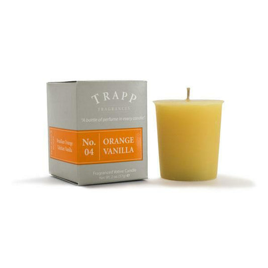 #4 Orange Vanilla 2 oz Votive Candle