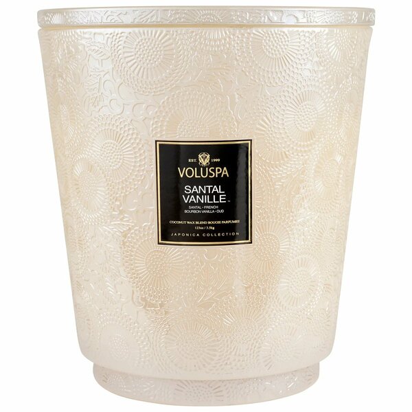 Santal Vanille 5 Wick Hearth Candle 123 Oz