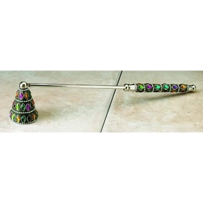Multi-Color Jeweled Metal Snuffer