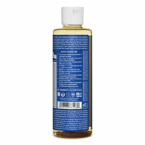 Organic Hemp Peppermint Liquid Soap 8oz