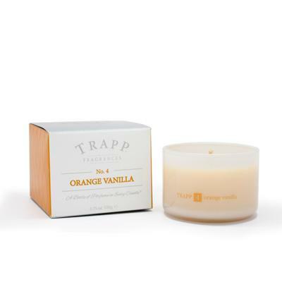 #4 Orange Vanilla Poured Candle 3.75 oz