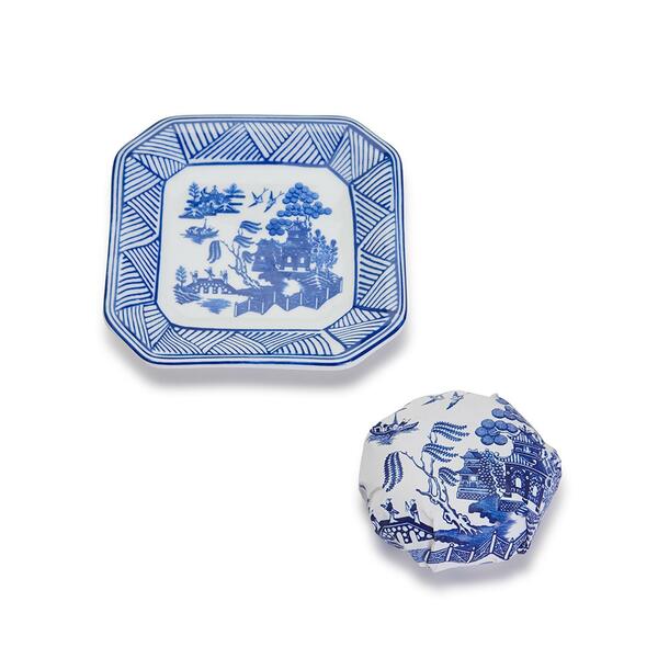 BLUE  AND WHITE WILLOW SANDALWOOD SCENTED