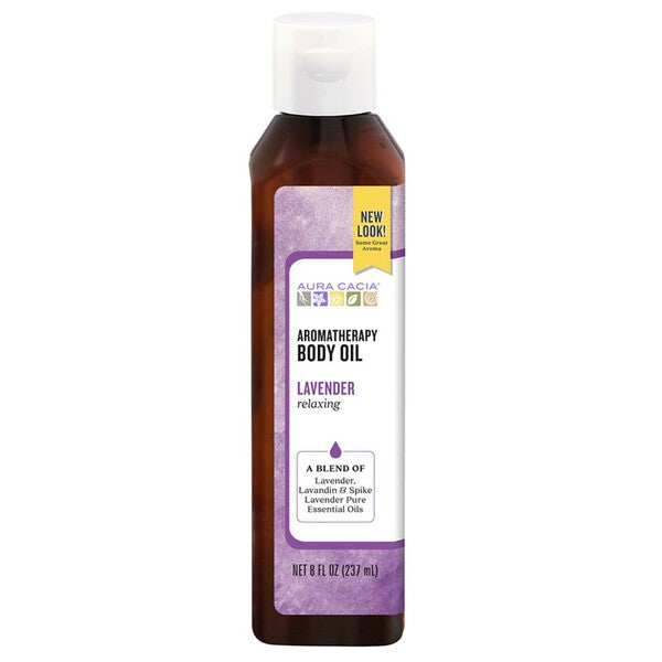 Relaxing Lavender Body Oil 8 Oz
