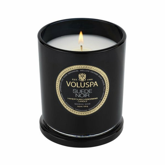 Suede Noir Classic Candle