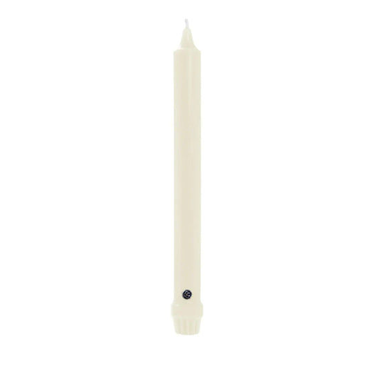 12", Classic Colonial Candle Taper, Unscented, Ivory