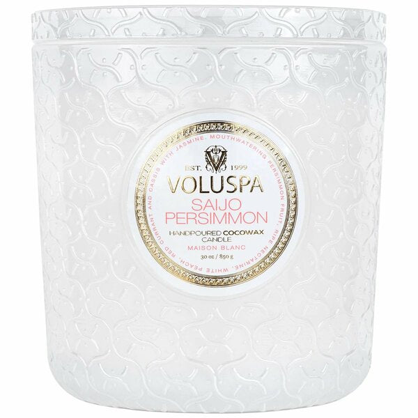 Saijo Persimmon Luxe Candle 30 Oz