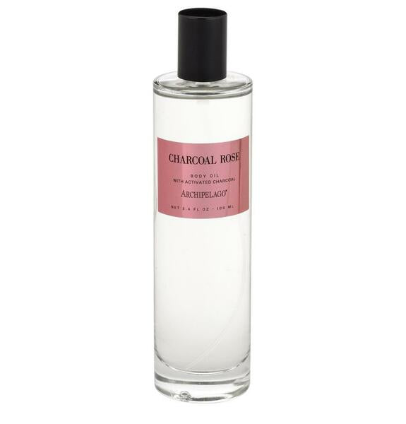 Charcoal Rose Body Oil 3.4oz