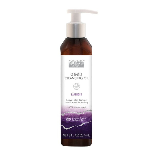 Body Lavender Gentle Cleansing Oil 8 Oz.