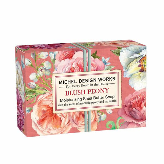 Blush Peony Boxed Single Soap 4.5 Oz