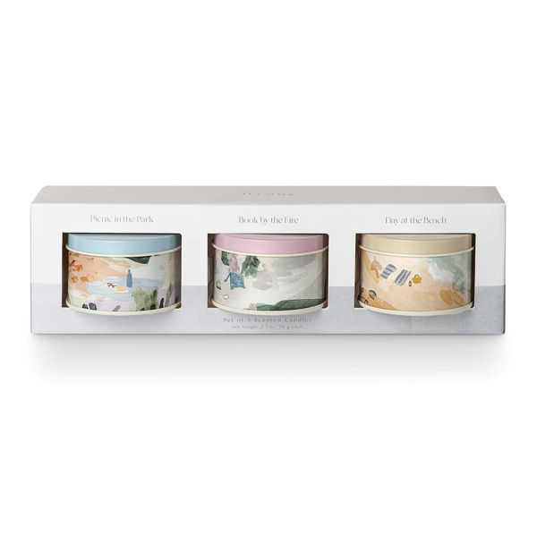 Far & Away Set de 3 velas - Illume