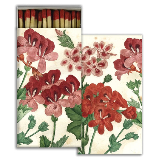 Geraniums Matches Decorativo