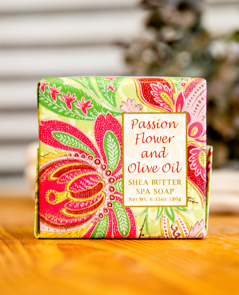 Passion Flower Wrap Soap 6 Oz