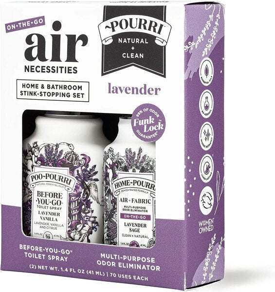 Poo Pourri | Lavanda | Hogar y baño 2 SCENTS/DUO