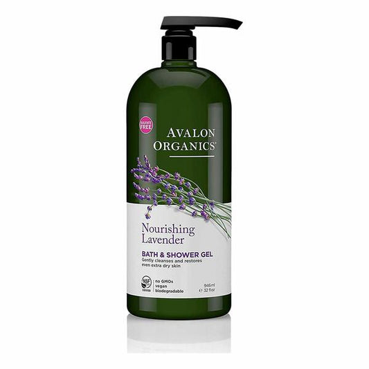 Lavender Nourishing Bath & Shower Gel 32 Oz