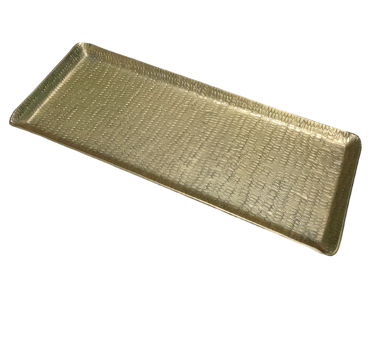 Bandeja GOLD HAMERED TRAY