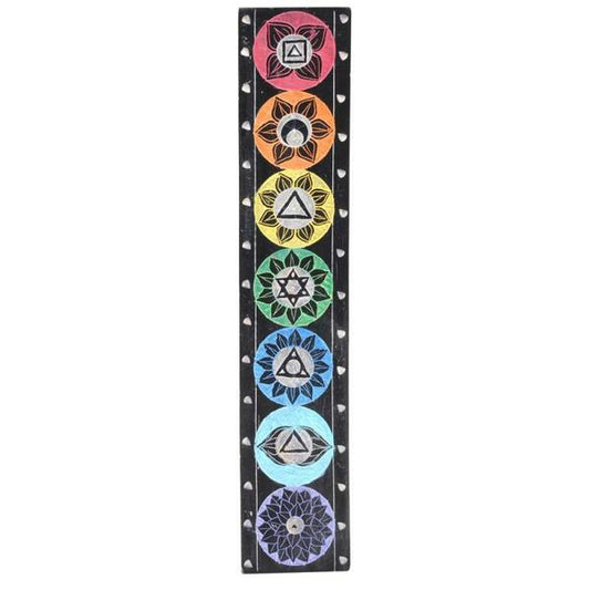 Porta Incienso - siete chakras