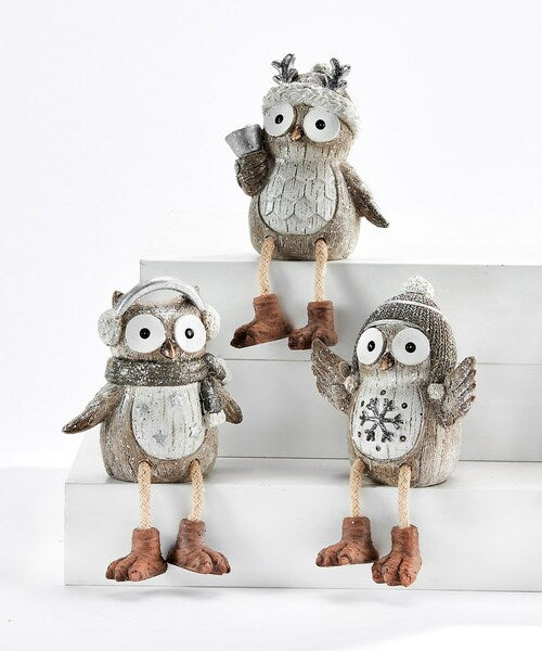 Owl Shelf Sitter