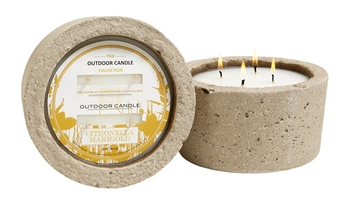 Marigold Outdoor Candle in Hyperfuta