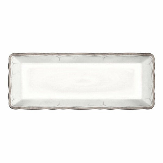 Bandeja Rustic Antique White Baguette- Le Cadeaux