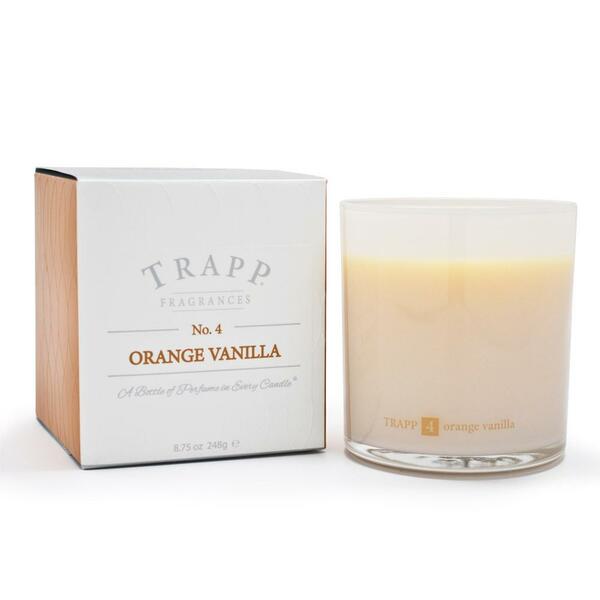 #4 Orange Vanilla Poured Candle 8.75 oz