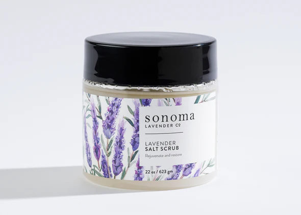 Lavender Detox Salt Scrub