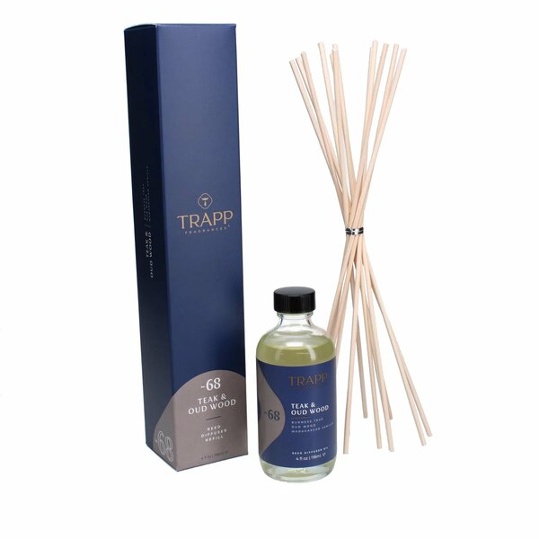 No. 68 Teak & Oud Wood 4 oz. Reed Diffuser Refill