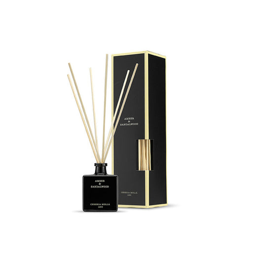 Amber & Sandalwood Premium Reed Diffuser 3.4 oz