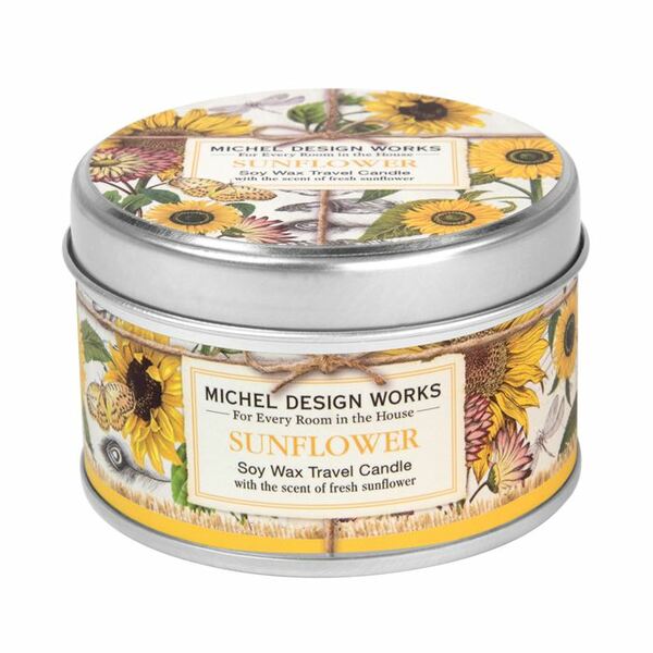 Sunflower Travel Candle