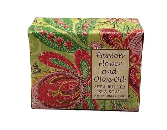 Passion Flower & Olive Wrap Soap 10oz