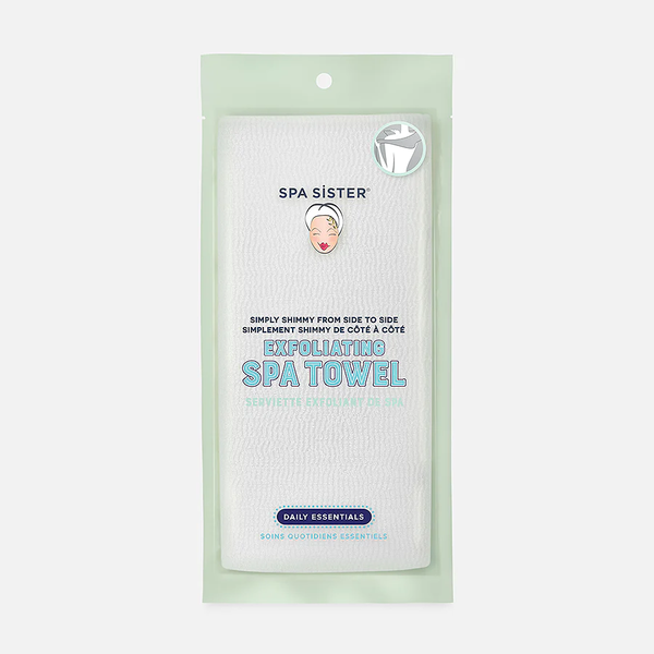 TOALLA SPA EXFOLIANTE-BLANCO