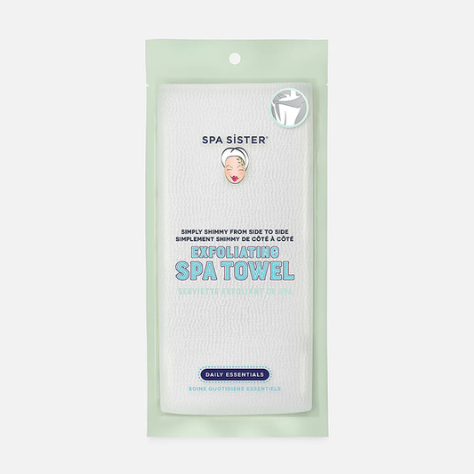 TOALLA SPA EXFOLIANTE-BLANCO