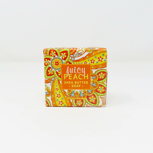 Juicy Peach Wrap Soap 6 Oz