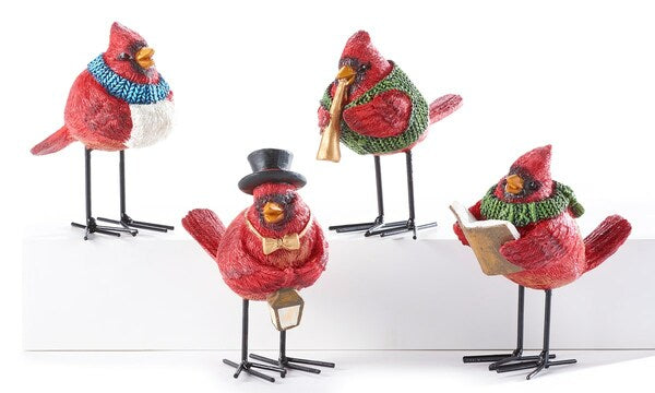 Carolling Bird Figurine